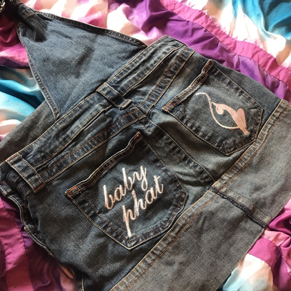 Baby Phat Skirt Overalls